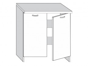 9.700.716 Шкаф-стол МДФ для стиральной машины  на 700 (ПВХ) в Урае - uraj.magazin-mebel74.ru | фото