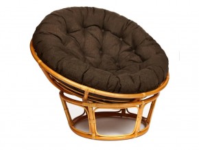 Кресло Papasan 23/01 W с подушкой Honey, ткань Коричневый в Урае - uraj.magazin-mebel74.ru | фото