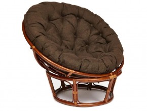 Кресло Papasan 23/01 W с подушкой Pecan, ткань Коричневый в Урае - uraj.magazin-mebel74.ru | фото