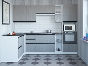 Кухонный гарнитур Сюита мега прайм 1500х2700 мм в Урае - uraj.magazin-mebel74.ru | фото