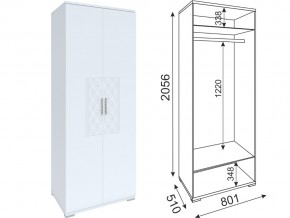 М01 Шкаф двухдверный в Урае - uraj.magazin-mebel74.ru | фото