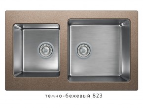 Мойка комбинированная Tolero twist TTS-840 Темно-бежевый 823 в Урае - uraj.magazin-mebel74.ru | фото