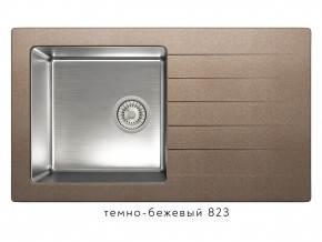 Мойка комбинированная Tolero twist TTS-860 Темно-бежевый 82 в Урае - uraj.magazin-mebel74.ru | фото