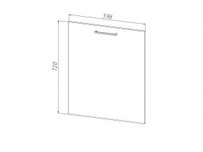 П 60 Комплект для посудомоечной машины 600 мм (цоколь + фасад) ЛДСП в Урае - uraj.magazin-mebel74.ru | фото